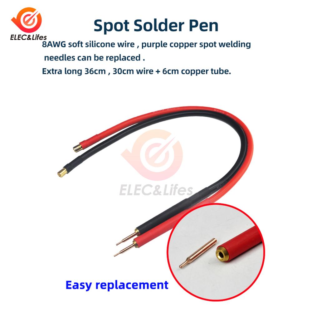 Portable Spot Welder DIY Handheld Spot Welding Machine 1-11ms Pulse Energy Storage Spot Welding for 18611 Lithium Battery