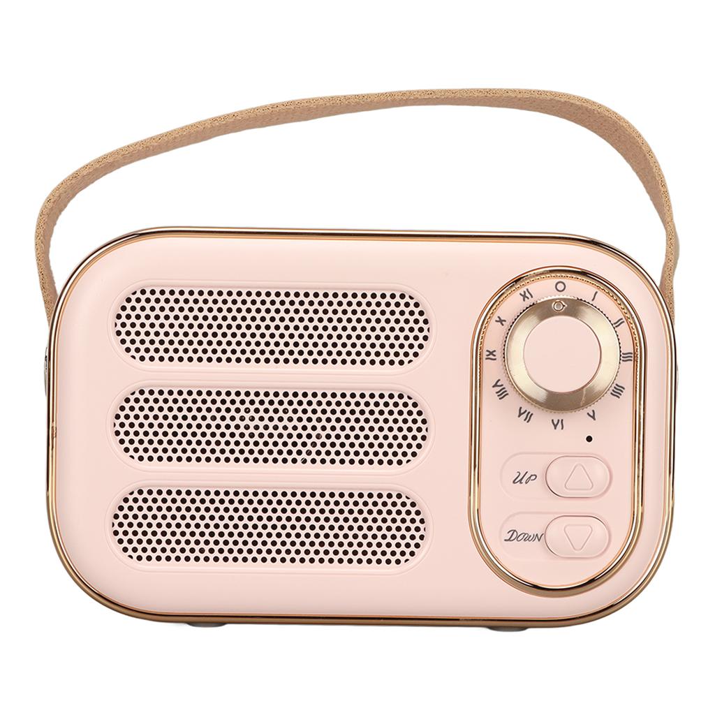 Bluetooth Speaker Stereo HiFi Sound USB Charging Retro Portable Wireless Speaker for Home Travel
