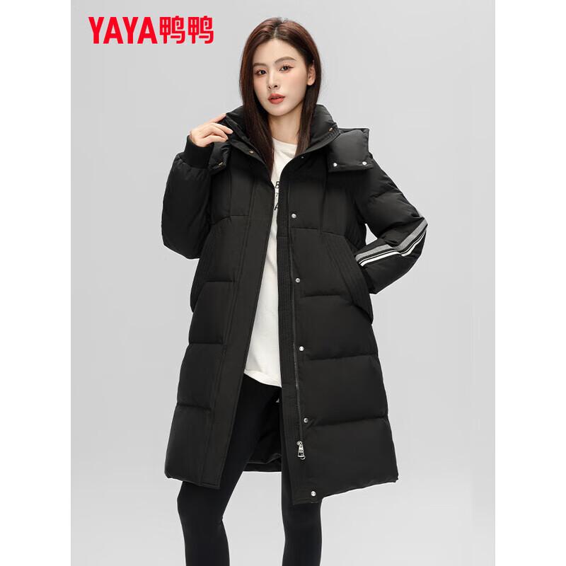 

YAYA Women s Loose Casual Down Jacket YE3B631653B M