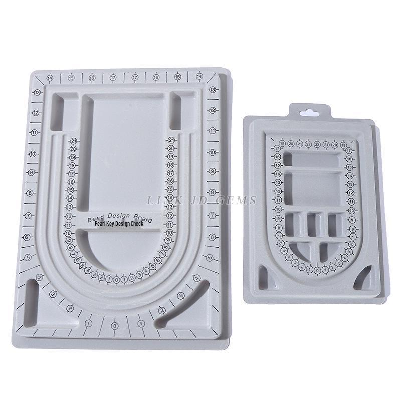 

Доска для дизайна бижутерии DIY ожерелья и браслета с измерительным лотком. 23 x 15.8 mm