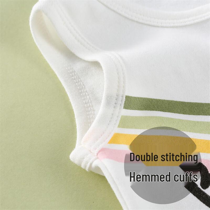 Duoxiluka Baby Summer Cartoon Sleeveless Vest