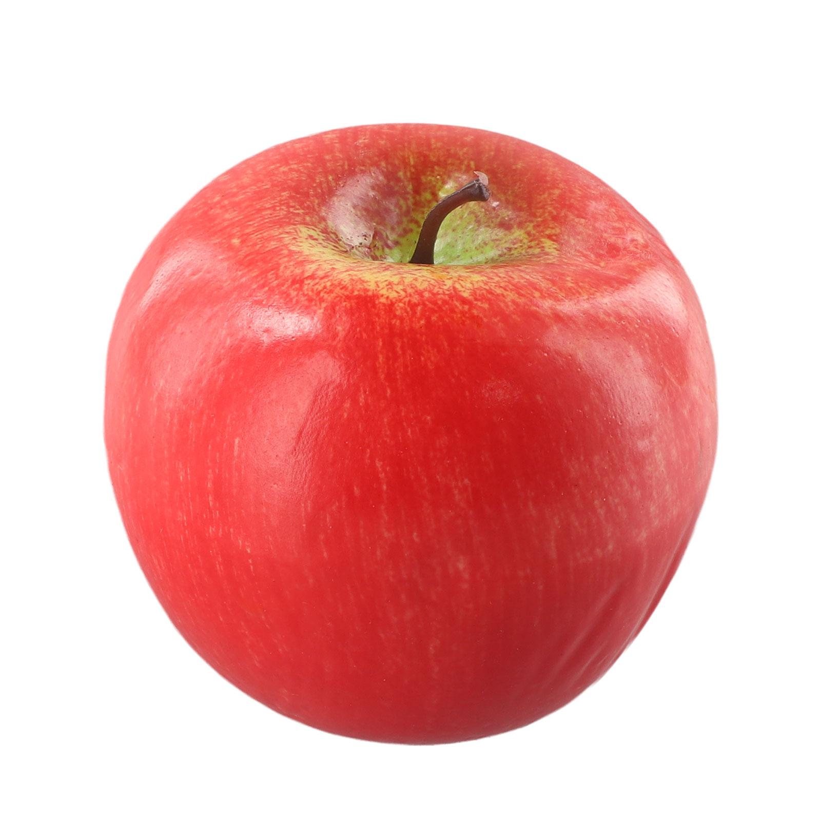 

Home Shop Decoration Lifelike Artificial Fruit Foam Apples (Red/Green) 2#