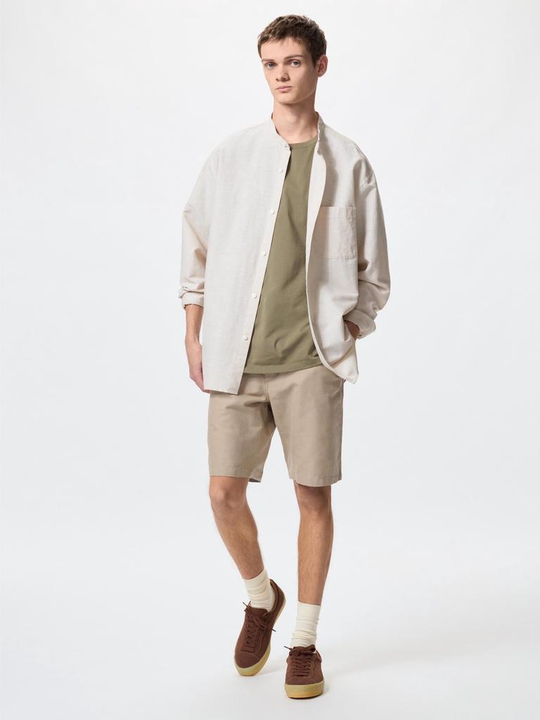 Uniqlo Japan Linen Blend Shorts
