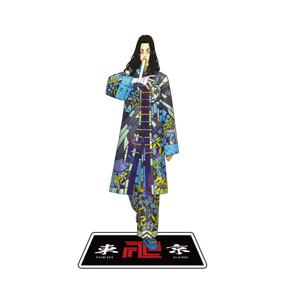 Anime Tokyo-revenge Acrylic Bracket Model Character Manjiro Sano Draken Model Desktop Ornament Standing Fan Collection Gift
