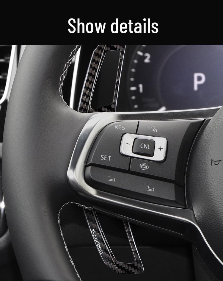 Carbon Fiber Shift Paddles for VW Golf 7 GTI, Lamando GTS, Scirocco