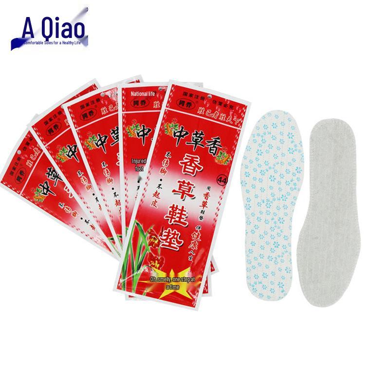 Breathable Sweat-Wicking Men s Antibacterial Sports Insoles - A Qiao 38