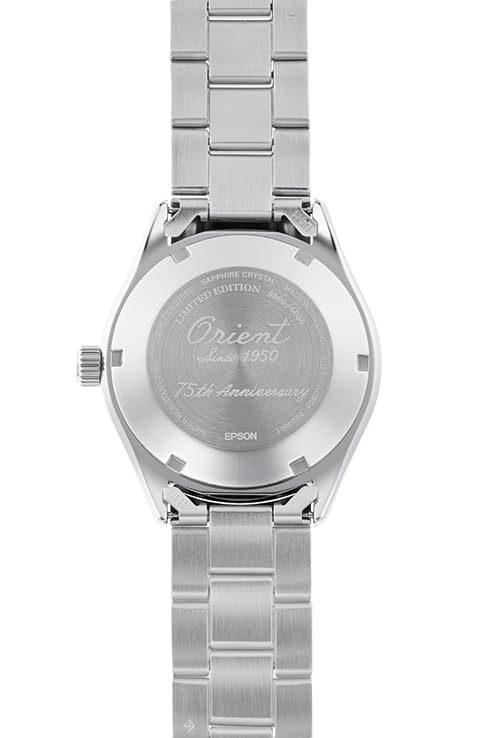 Orient Montre de plongée automatique Mako 40 RN-AC0Q12L Édition Limitée 75e Anniversaire Homme Bleu Ciel 1000 Pièces Japon Domestique