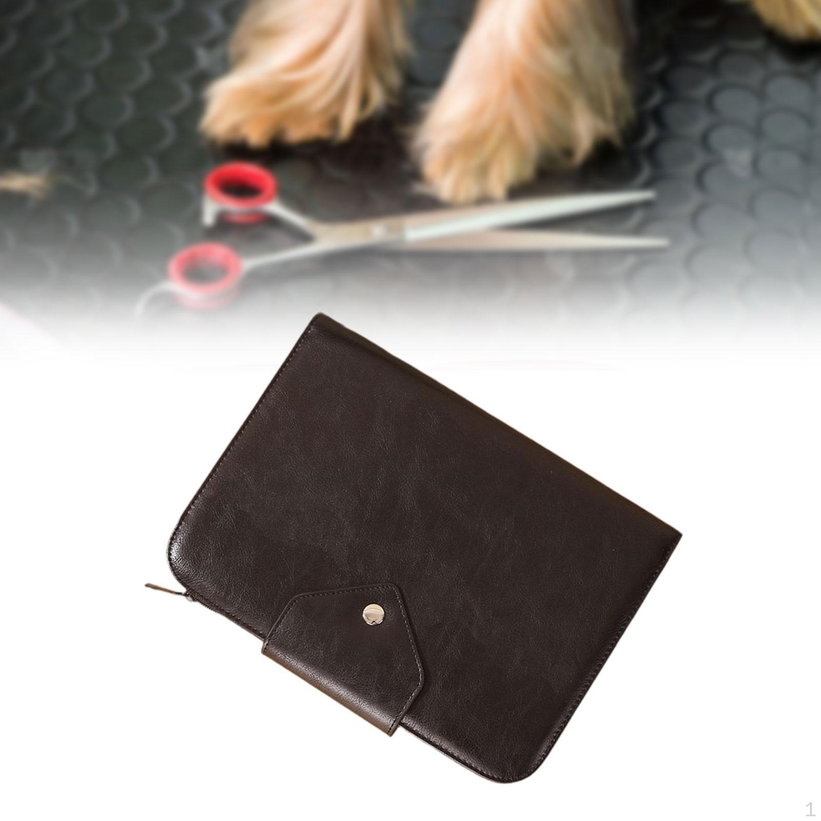 

Hair Shear Scissors Bag , Storage Pouch,Grooming for Hairstylists Comb and Holder чёрный