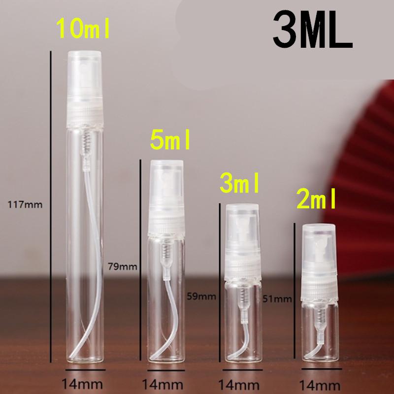 

5/50/100 ШТ. 2 мл 5 мл 10 мл Прозрачный Портативный Стеклянный Флакон для Духов Пустой Многоразовый Флакон Флакон для Косметики Пробник Тонкие Стеклянные Виалы 5PCS