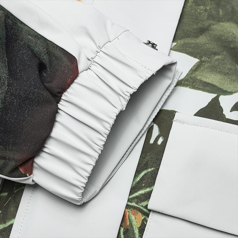 FILA X Rousseau Woven Jacket Sports Windbreaker Women Jackets Light-Gray F11W448701FGY