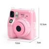 [Film Lab] Instax Mini SE Transparent Case Camera Protective Case with Strap and Stickers CAA61