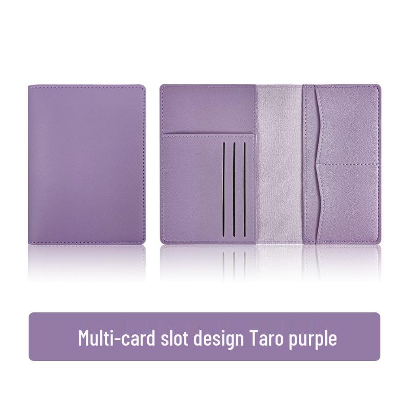 

Cross-Border PU Leather Passport Holder Set - Multifunctional Travel Organizer