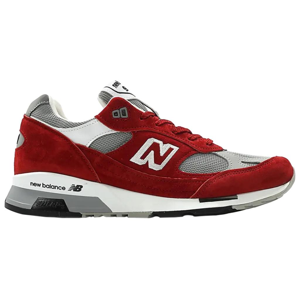 New Balance 991.5 Herrensneaker Made In England Rot Grau M9915AA