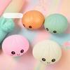New In Stock Decompression Color Smiling Face Simulation Steamed Bun Squeezing Music Cute Impressions Quick Rebound Food