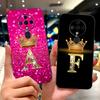 6.8" For Tecno Spark 6 Case KE7 Fashion Luxury A-Z Letters Silicone Shockproof Phone Case For Techno Spark6 Back Cover Funda