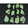 238Cts. Natural Lemon Chrysoprase Fancy Cabochon Loose Gemstone 12 Pcs Lot C-2498