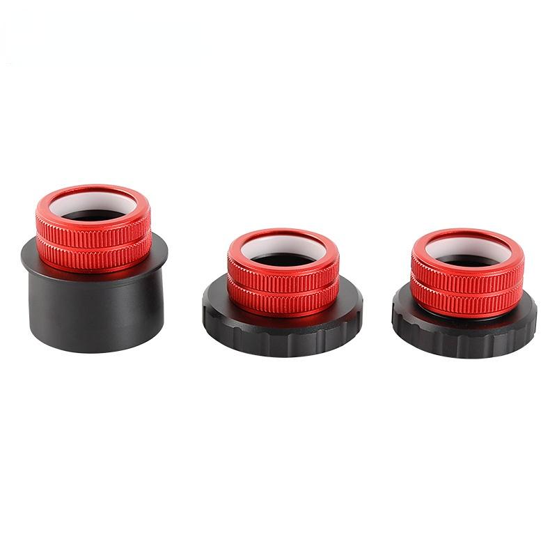 Quick Lock 2 inch/M42/M48 to 1.25 inch Coaxial Lock Interface Adapter for Astronomical Telescope Accessories Eyepiece Interface