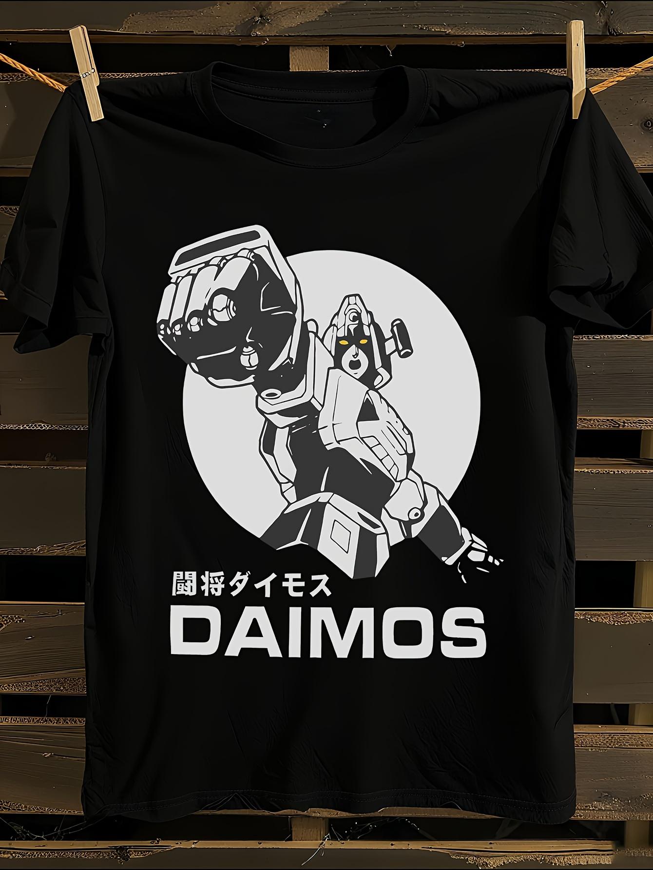 Daimos Anime Tshirt Anime-Inspired Manga Tshirt XXL