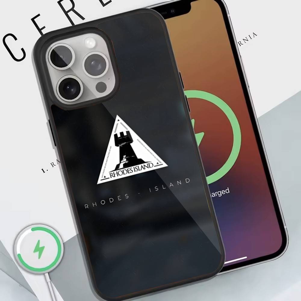 

Arknights Chen Phone Case For Magnetic Wireless Charge Cover For iphone 16 15 14 13 12 11 Pro Max Plus Coque iPhone16pro