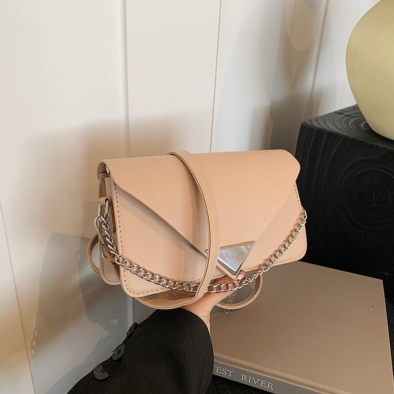 Chic Fashionable Small Square Bag For Women Stylish Chain Shoulder Crossbody Bag