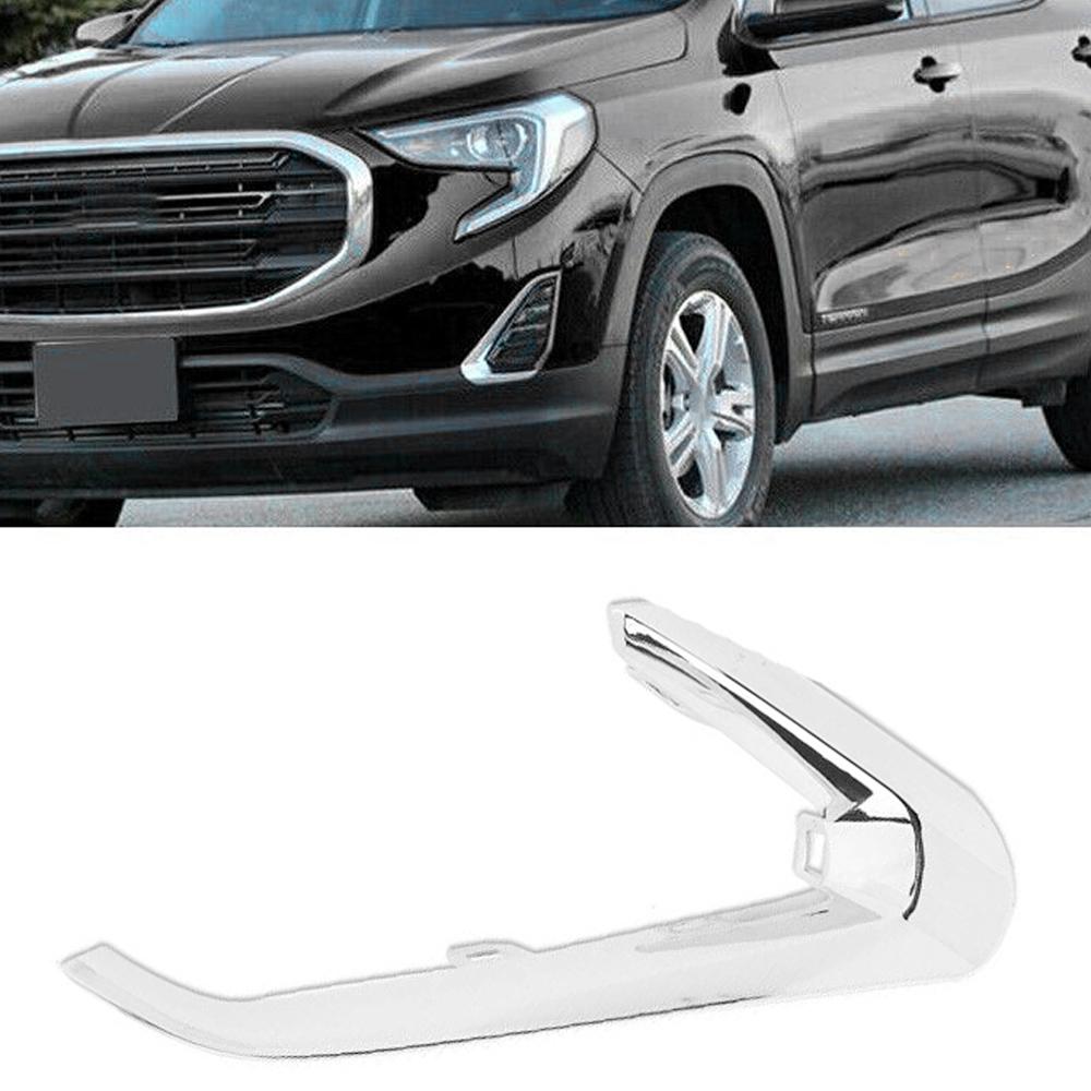 Chrome Front Bumper Fog Lamp Cover Trim Left Right Side 23335550 23335551 For GMC Terrain 2018