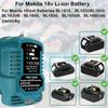 Mini Compact Car Charger For Makita For Milwaukee For Dewalt 18V Lithium Ion Battery Car Charger Cigarette Lighter Plug Charger