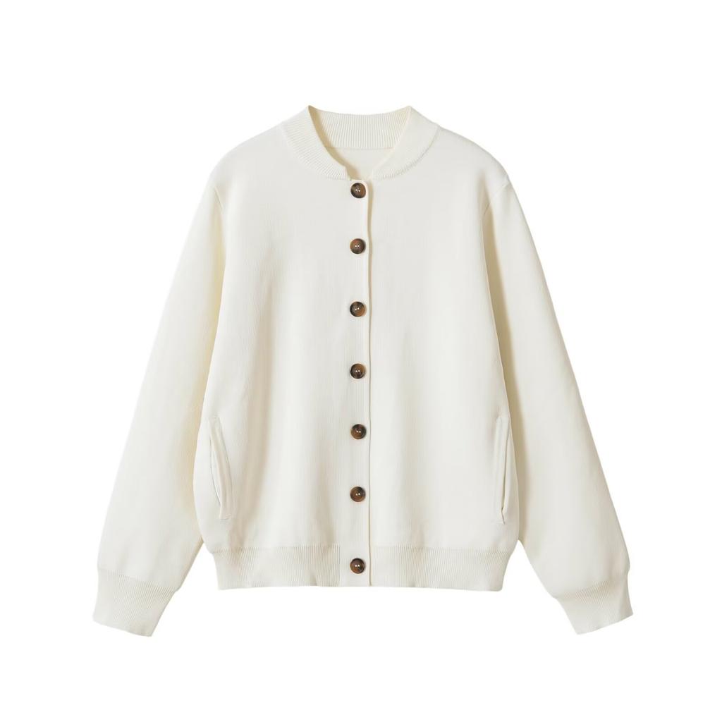 European and American Style, New Women's Clothing, Fashionable Long-sleeved Stand-up Collar Bomber Jacket Jacket 4192013