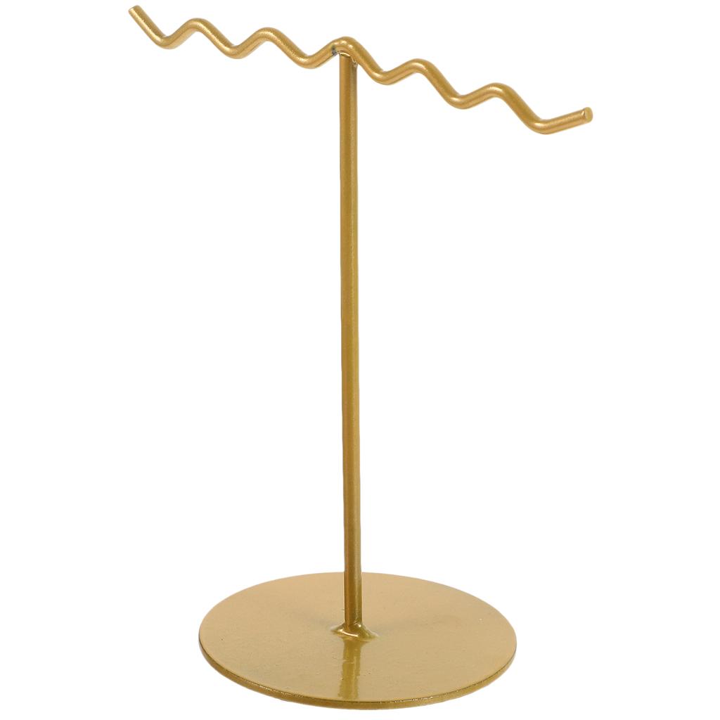 Earring Display Stand Necklace Holder Jewelry Organizer Tree Bracelet for Selling Wrought Iron Rack Miss Choker Necklaces Girls