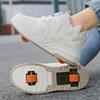Adult low-top roller skates four-wheel balance toy shoes teenagers birthday gift parkour sports shoes