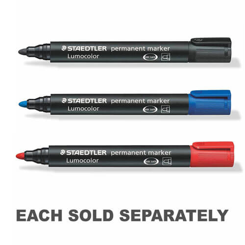 Staedtler Lumocolor Permanentní fix s kulatým hrotem 10 ks