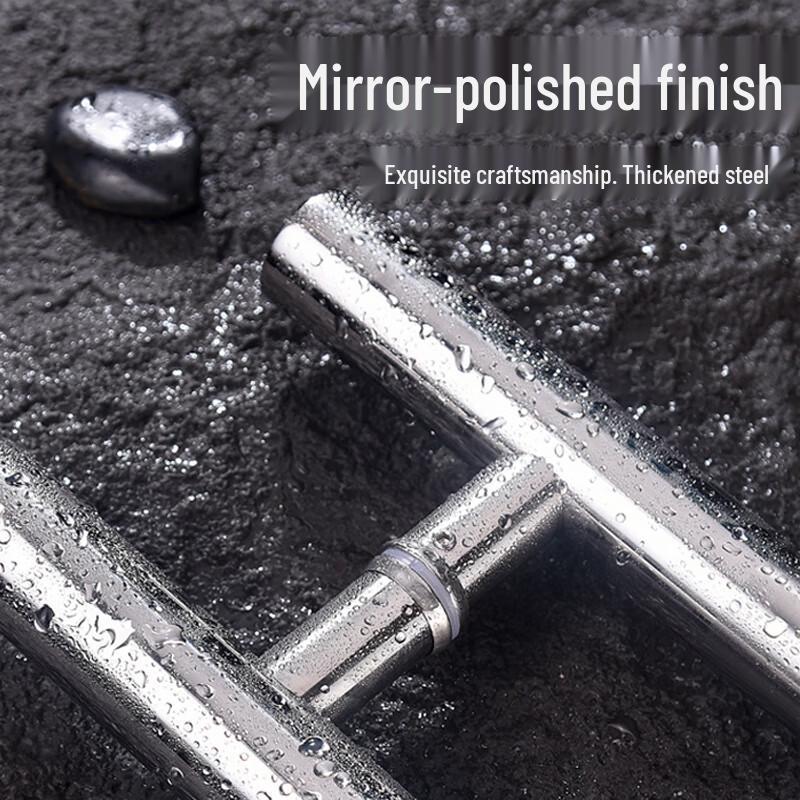 Longdai Stainless Steel Push-Pull Glass Door Handle