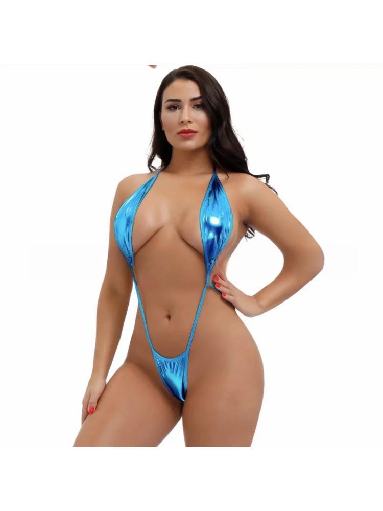 Trendy Hot Selling Sexy Women's Exotic Lingerie Jumpsuit, Ultra Short Thong, Sexy Teddy Lingerie Jumpsuit