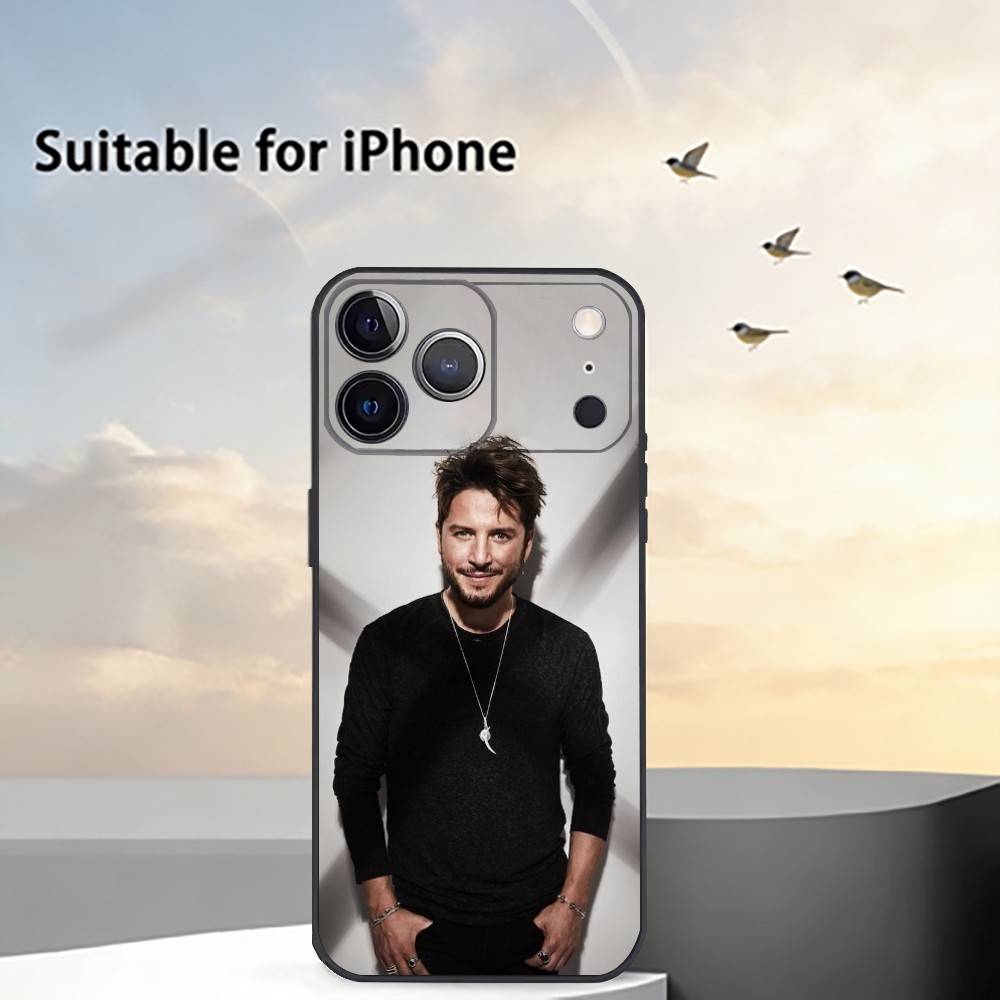 Singer Manuel C-Carrasco Phone Case For iPhone 17,16,15,14,13,12,11 Plus,Pro Max,XS,Soft Silicone Black Cover iPhone12PRO