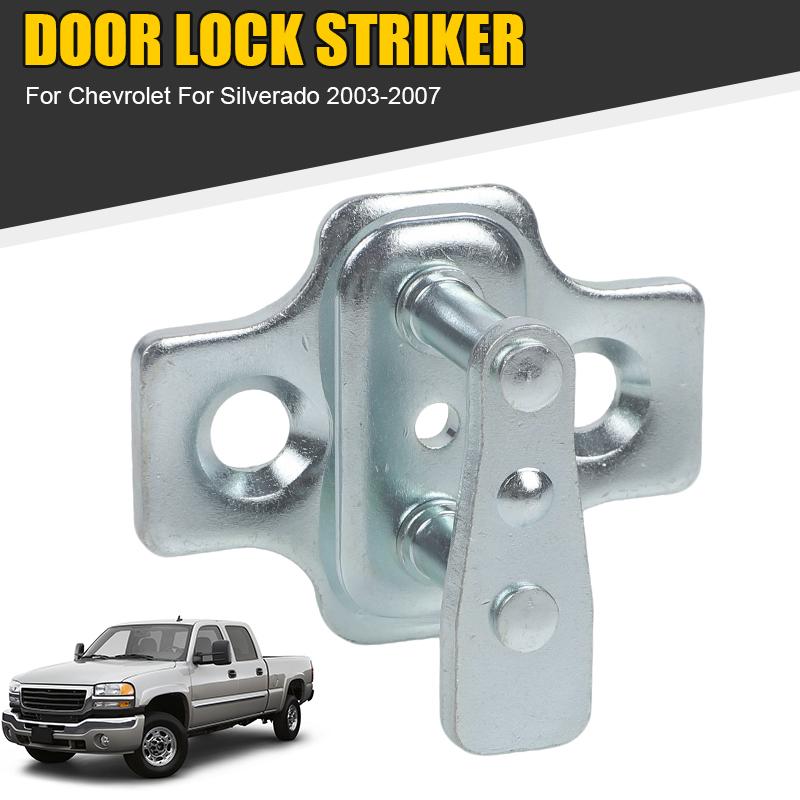 Front Door Lock Striker Door Catch Striker Latch Lock 15120582 For Chevrolet Silverado GMC Sierra 2003 2004 2005 2006 2007