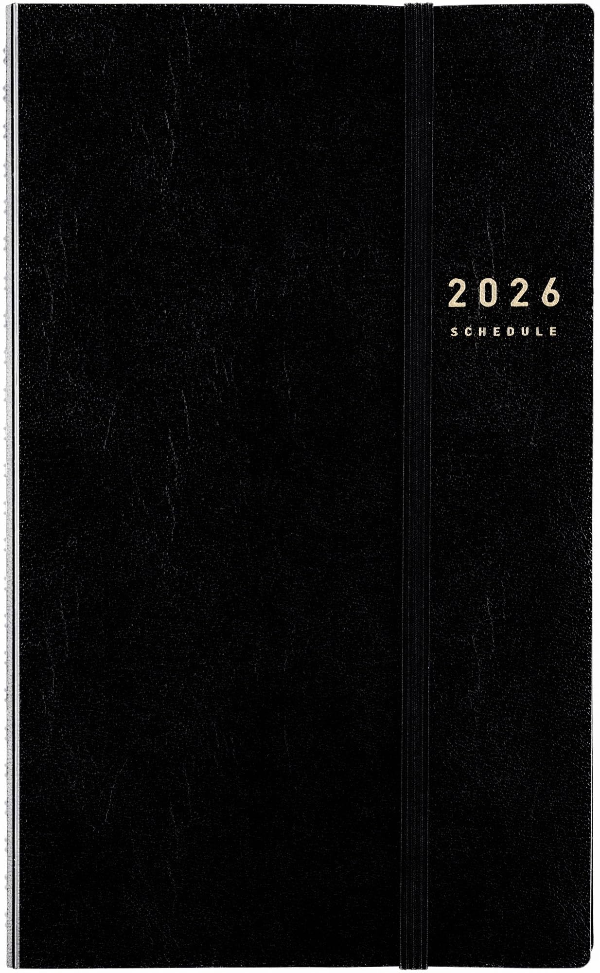 

Еженедельник Takahashi 2026 A5 на кольцах 91 Декабрьский дневник, Тонкий, Левый, Черный, Нет. (Начинается в 2025) чёрный