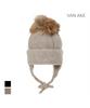 VANAKE Raccoon Bell Earflap Hat_Vb41Amq303C