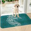 1PC Pink Leopard Pattern Kitchen Rug Non-Slip Door Mats Pop Design Bathroom Rug Bath Mat Carpet for Home Sink Laundry Decor
