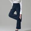 New Arrivals Open Run Women Classic Pintuck Semi Wide Slacks Office Casual Wide
