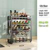 Wo Ding Stainless Steel 4-Tier Kitchen Storage Rack