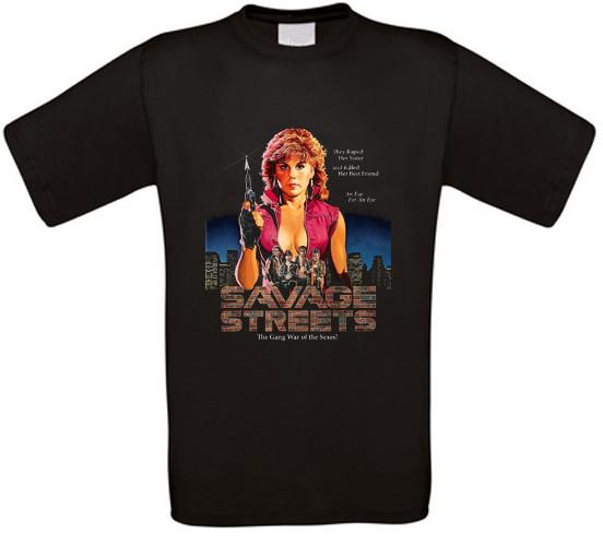 Savage Streets Cult Movie T-Shirt All Sizes L