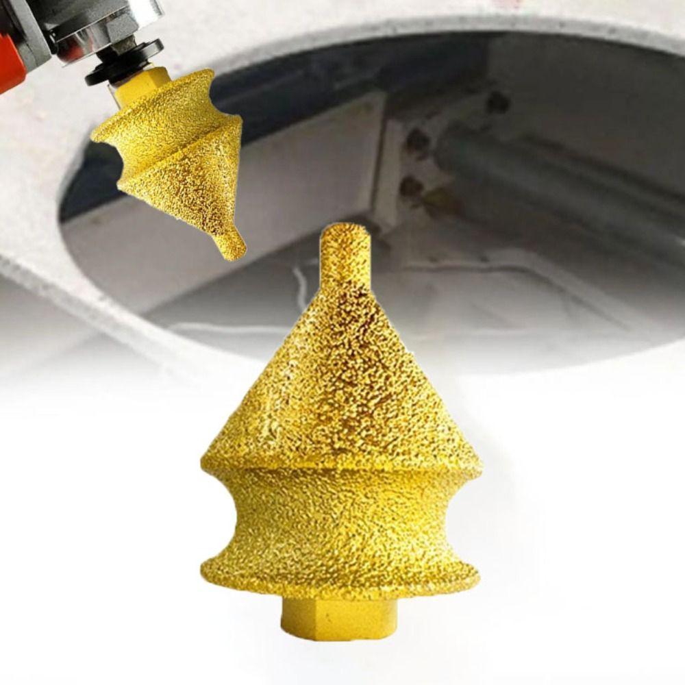 Round Shape Enlarged Hole Opener M10 Size Grinding Wheel Edge Grinding Tool  Stone Carving