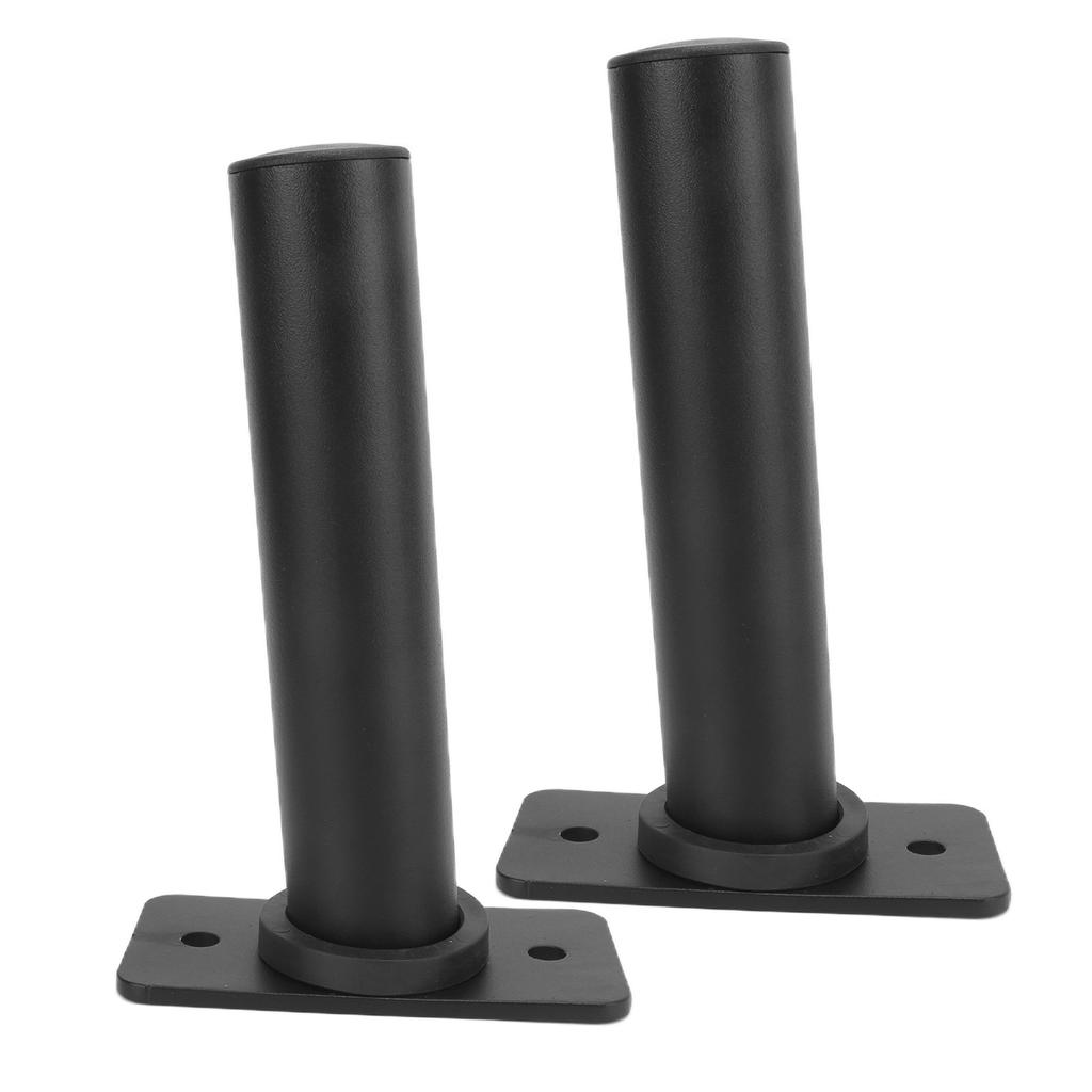 2pcs Steel Barbell Holder Stable Durable Save Space Weight Plate Rack for Gym Fitness Enthusiast