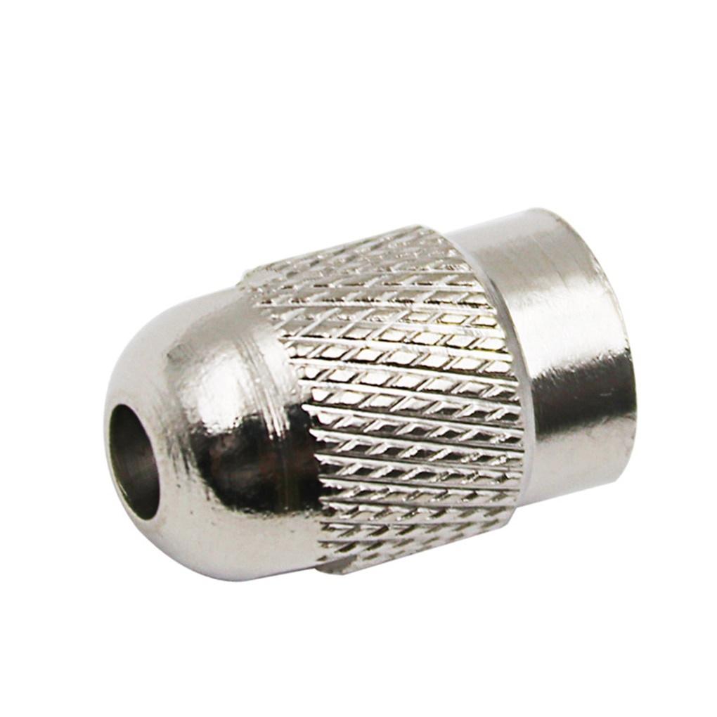 11Pcs 0.5-3.2mm Brass Drill Chucks Collet Bits 4.8mm Shank Screw Nut Replacement