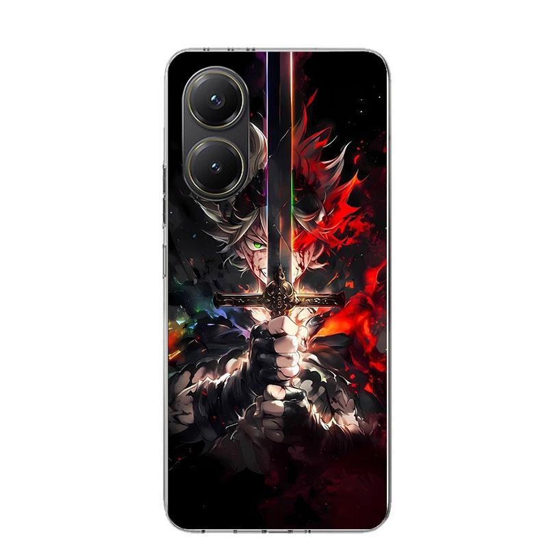 Schwarze C-Klee Anime Handyhülle Für Xiaomi Poco F7 Ultra X7 X6 Pro X5 Redmi 15 15C 13 13C 12 12C 10 10A 10C 9 9A 9C 9T Hülle Po