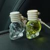 Odorant auto difuzor aromaterapie ulei esențial sticlă agățat craniu transparent sticlă de parfum purificatoare accesorii auto