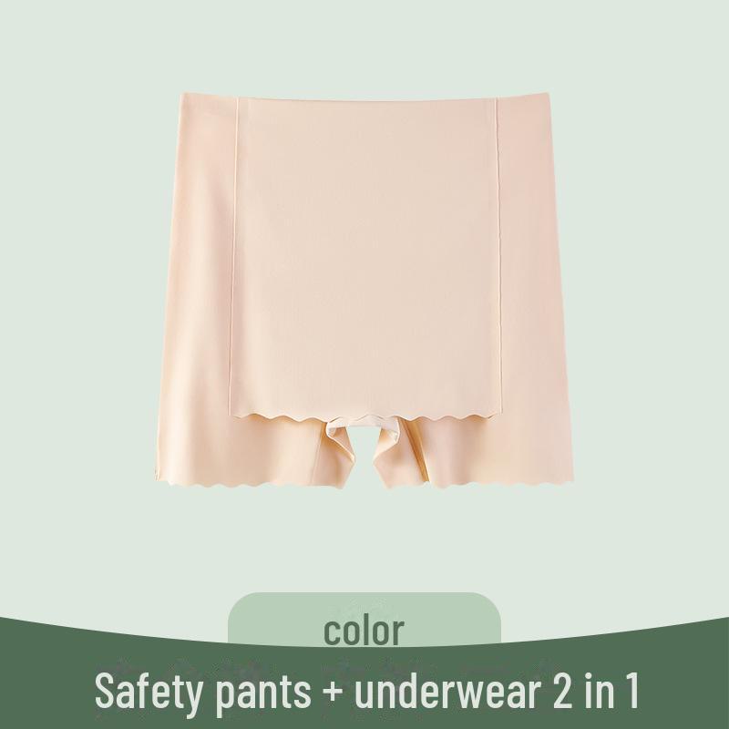 

Женские бесшовные летние шорты-боксеры из искусственного шелка с защитой от воздействия внешней среды M, lace compartment [three in one]