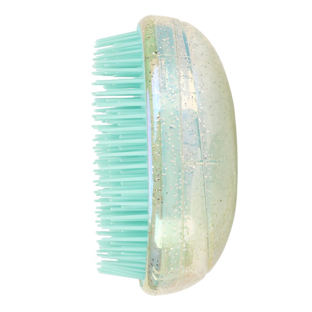 Eiförmige Haarbürste Nass- und Trockenanwendung Tragbar Kopfhautmassage Entwirrende Haarbürste Kamm für Zuhause Salon