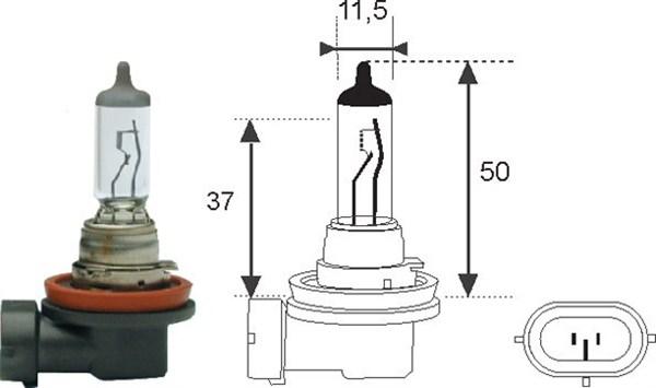 H11 12V Magneti Marelli Bulb