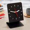 Decorative Deskclock Clock Modern Table Top Clock Black Home Office Silent Table Clock