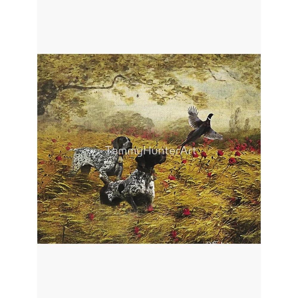 Tapestry of the autumn pheasant hunting season 75x100